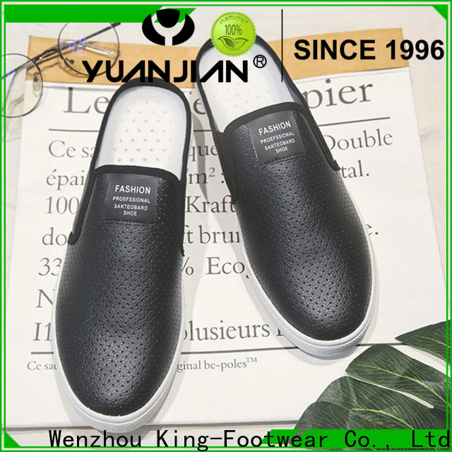 King-Footwear black tennis shoes customized for hiking