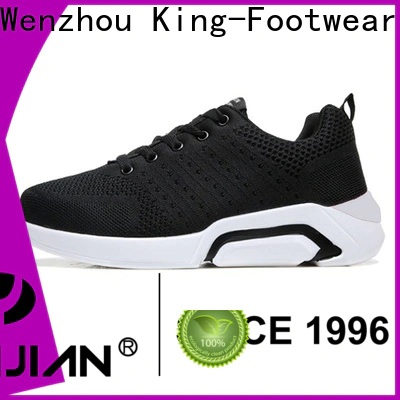 King-Footwear black tennis shoes supplier for hiking