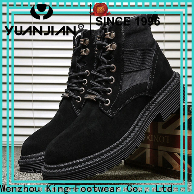 King-Footwear black tennis shoes factory price for outdoor