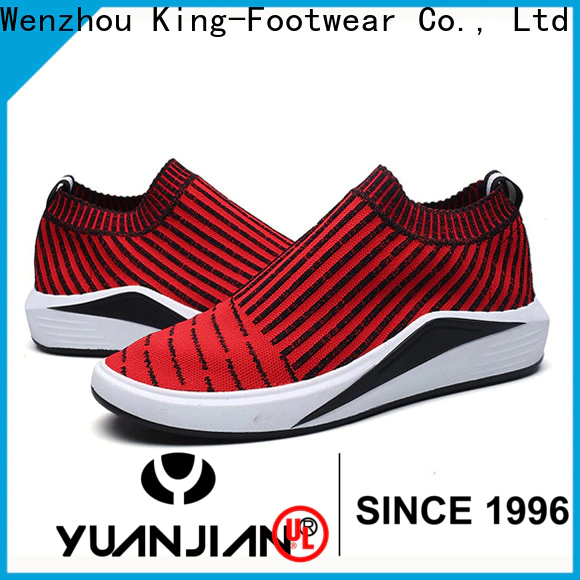 King-Footwear custom red tennis shoes supplier for exercise