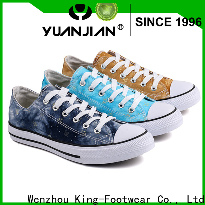 hot sell canvas shoes online promotion for travel