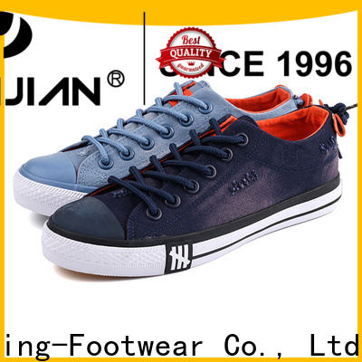 King-Footwear plain canvas shoes factory price for working