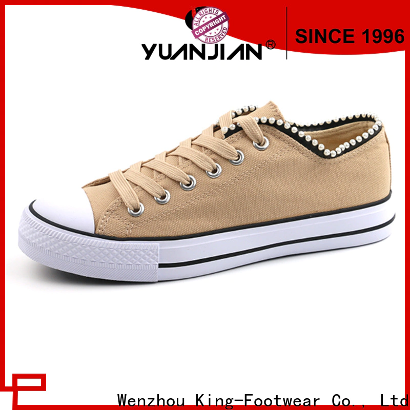 good quality leather canvas shoes factory price for travel