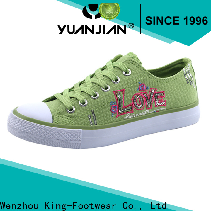 King-Footwear canvas sneakers womens wholesale for travel