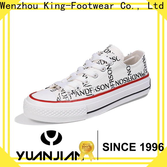 hot sell womens canvas shoes lace up sneakers wholesale for school