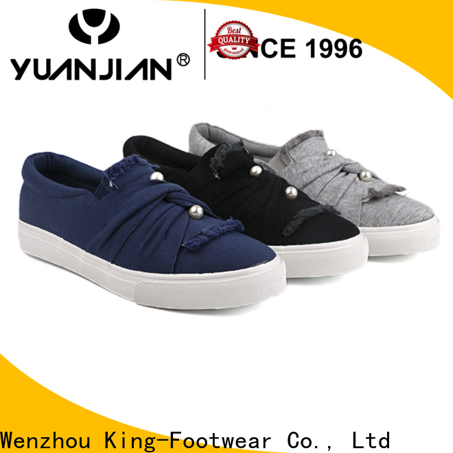 King-Footwear popular slip on skate shoes design for sports