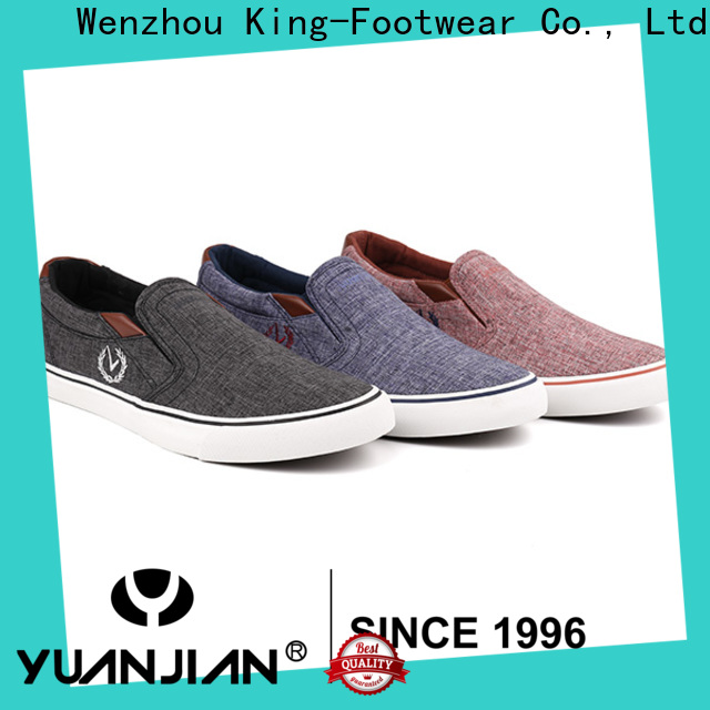 King-Footwear hot sell formal canvas shoes promotion for daily life