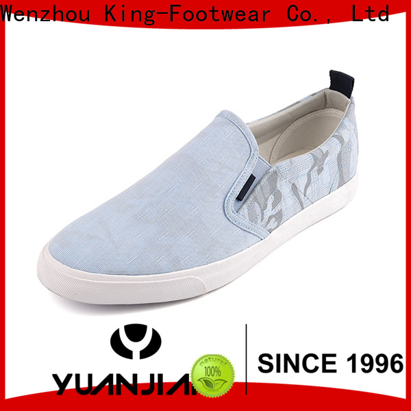 King-Footwear hot sell best mens canvas shoes manufacturer for working