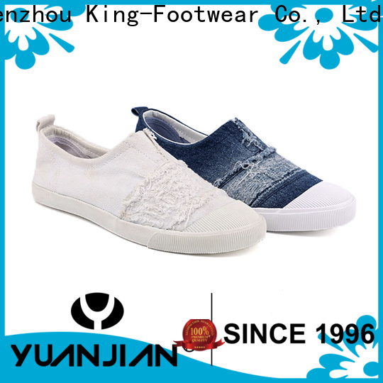 King-Footwear leather canvas shoes promotion for travel