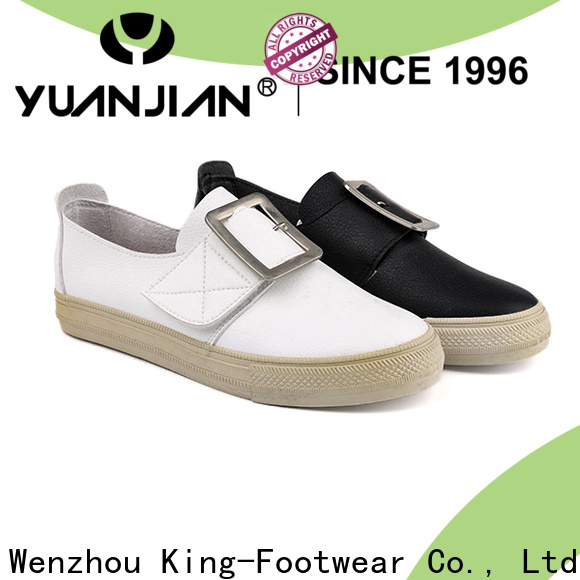 King-Footwear hot sell vulc shoes design for schooling