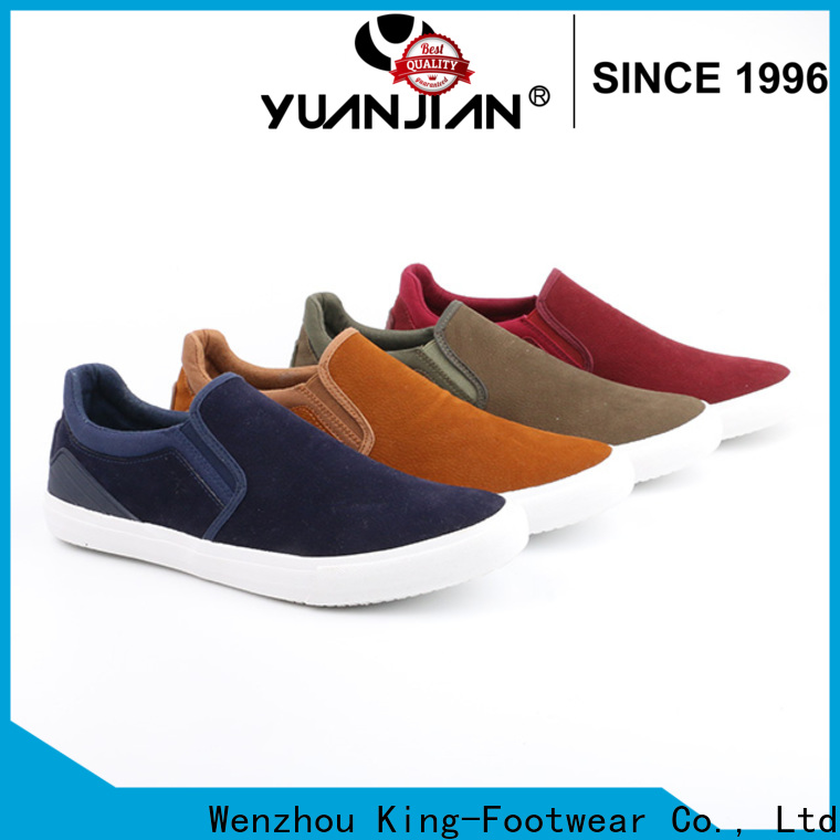King-Footwear popular vulcanized rubber shoes factory price for occasional wearing