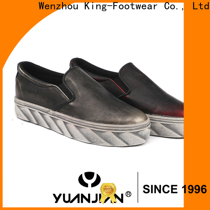 King-Footwear pu footwear factory price for occasional wearing