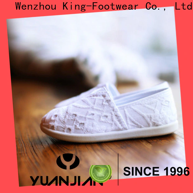 King-Footwear beautiful canvas slip on shoes promotion for daily life