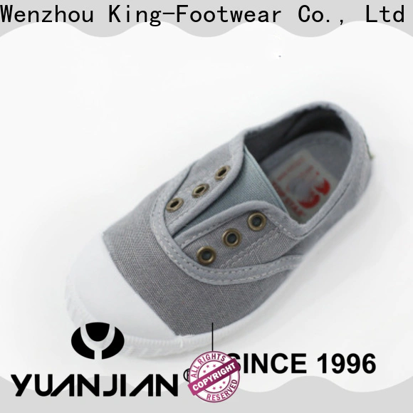 King-Footwear durable cheap canvas shoes factory price for working