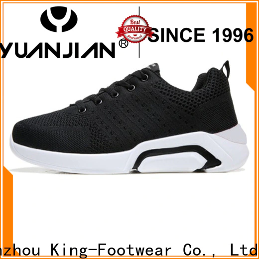King-Footwear black tennis shoes womens factory price for hiking