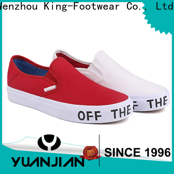 King-Footwear cheap canvas shoes factory price for daily life