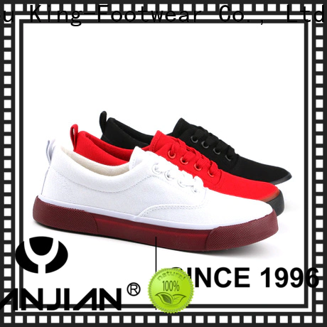 King-Footwear red canvas shoes wholesale for school