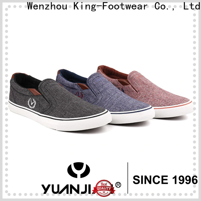 King-Footwear leather canvas shoes factory price for working