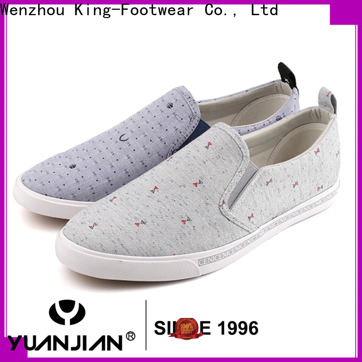 King-Footwear best mens canvas shoes factory price for school