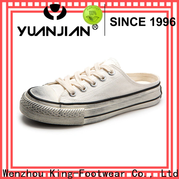 hot sell canvas slip on shoes wholesale for working