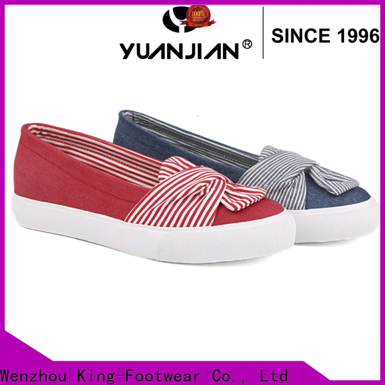 durable canvas boat shoes factory price for daily life