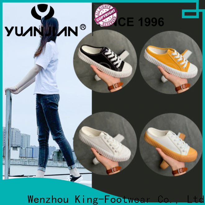 King-Footwear hot sell mens canvas shoes cheap promotion for travel