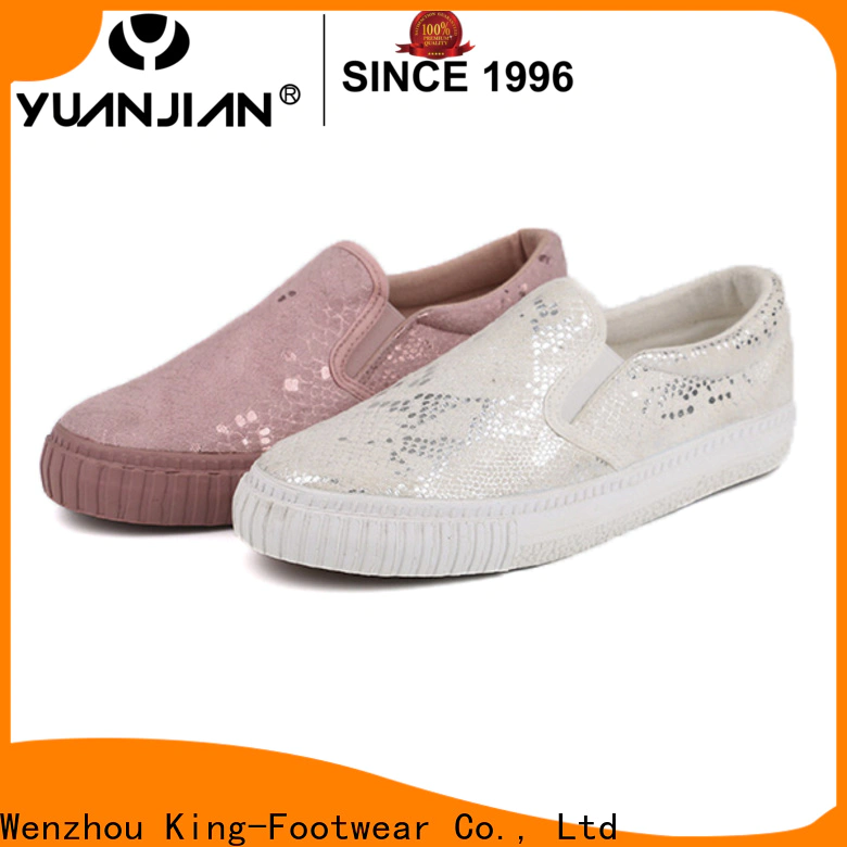 King-Footwear slip on skate shoes supplier for occasional wearing