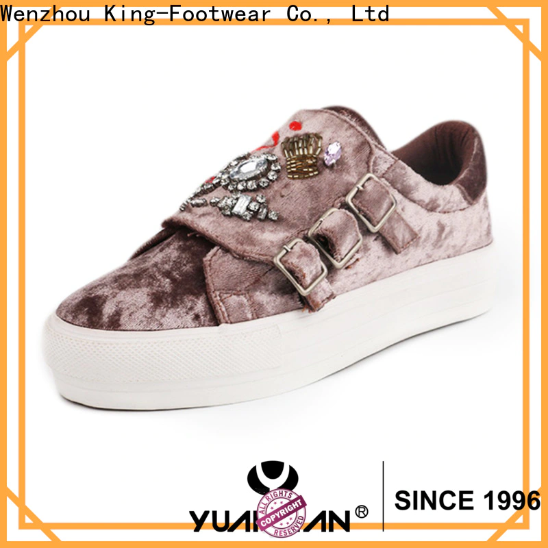 fashion vulcanized sneakers factory price for schooling