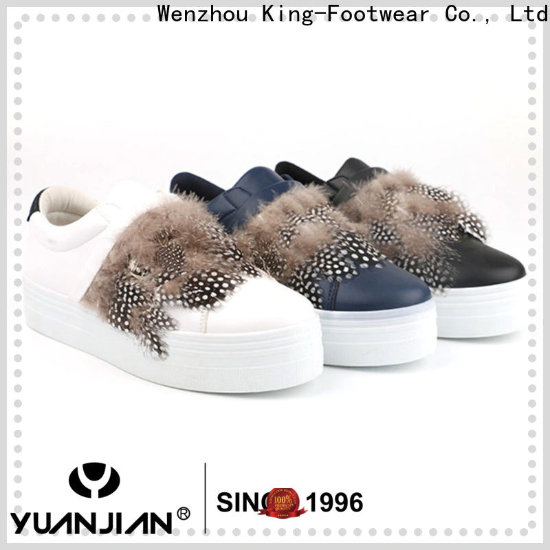 King-Footwear custom white casual shoes for business for kids
