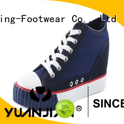 Internal elevation lady high top shoes