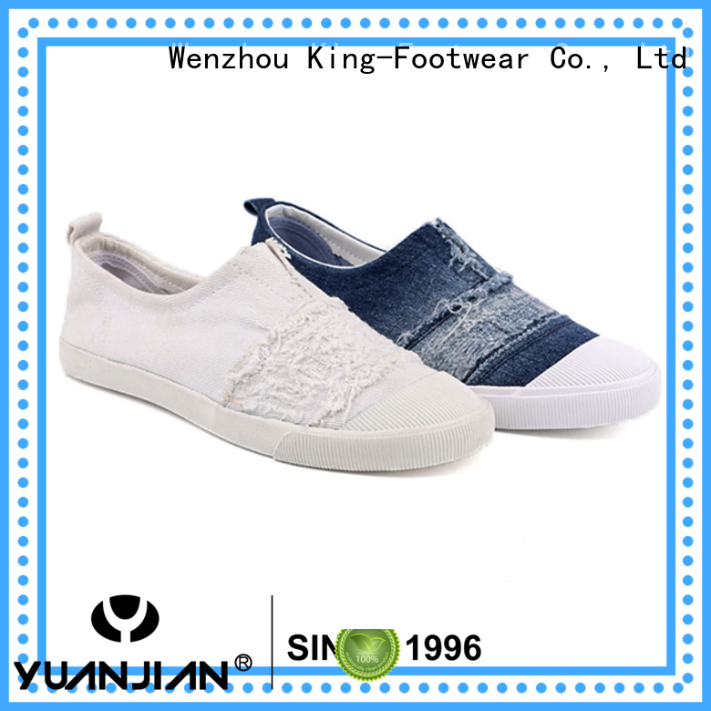 King-Footwear beautiful sports canvas shoes manufacturer for daily life