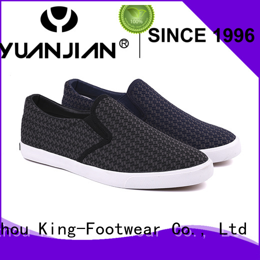 King-Footwear slip on skate shoes design for occasional wearing