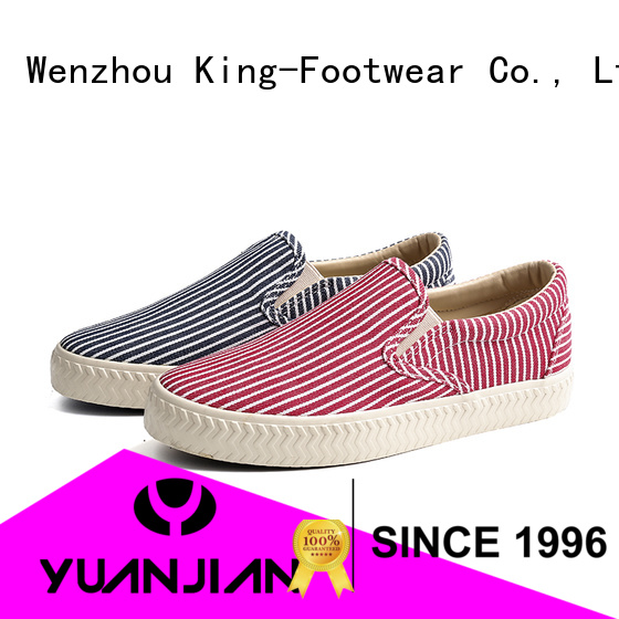 King-Footwear durable mens casual canvas shoes manufacturer for working