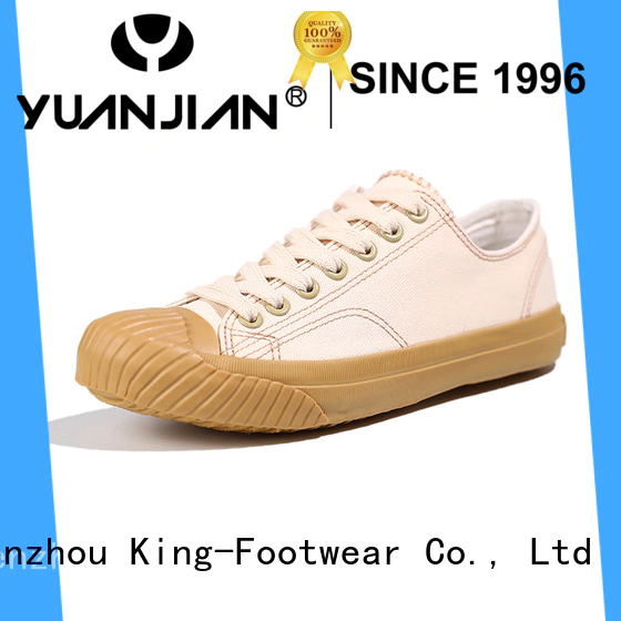 King-Footwear womens canvas trainers manufacturer for working