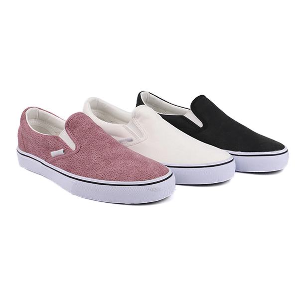 All match slip on woman skate shoes