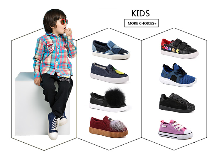canvas sneakers womens manufacturer for school King-Footwear-6