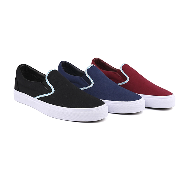 good quality mens canvas slip on shoes promotion for working