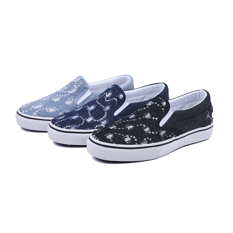 King-Footwear hot sell casual slip on shoes design for schooling