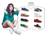 King-Footwear denim sneaker wholesale for women