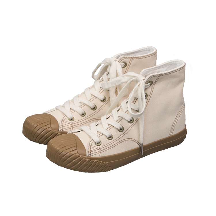 Classy high top women's canvas shoes