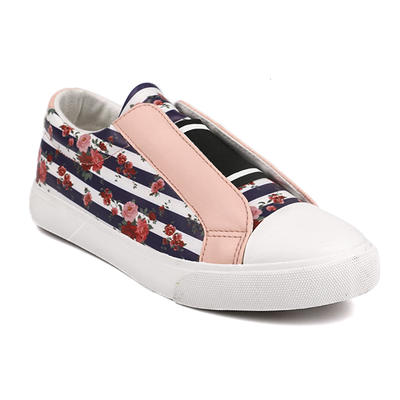 Popular low cut lady casual shoes