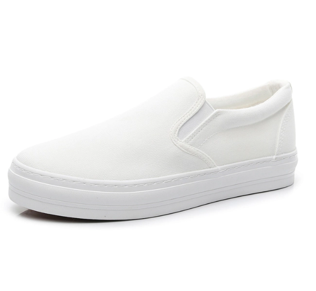 High outsole slip on men sneakers