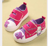 Fresh buckle strap baby casual shoes
