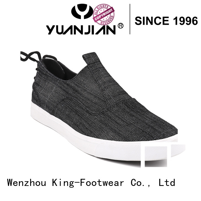 King-Footwear good quality mens casual canvas shoes wholesale for travel