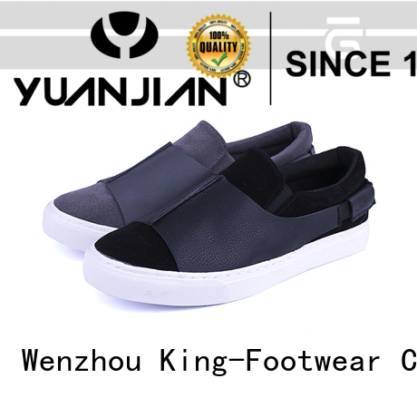King-Footwear popular pu leather shoes supplier for occasional wearing
