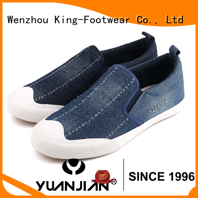 King-Footwear cheap canvas shoes wholesale for daily life