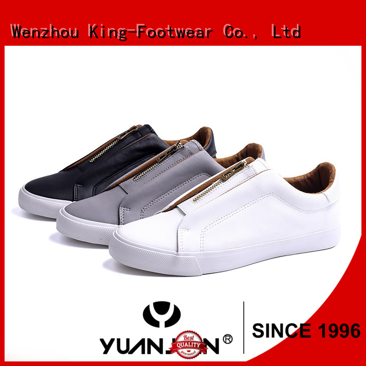 King-Footwear hot sell slip on skate shoes factory price for traveling