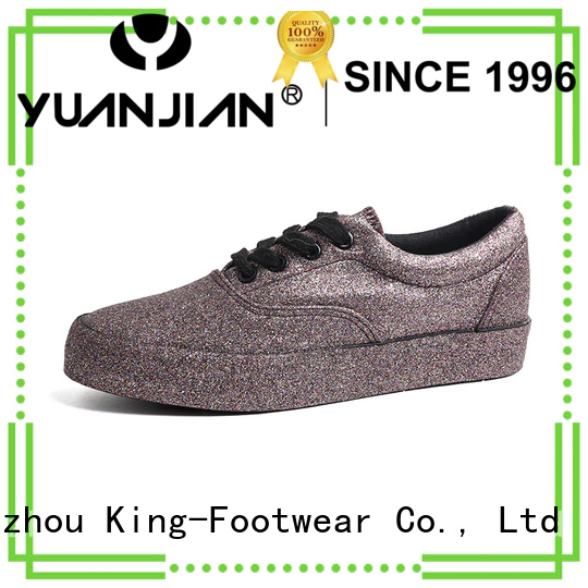 King-Footwear slip on skate shoes supplier for schooling