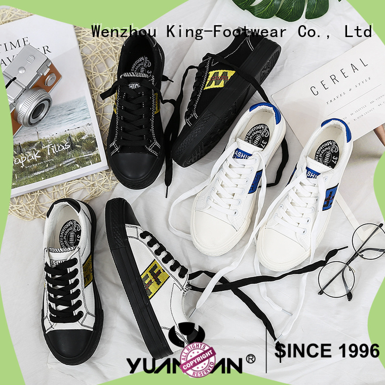 King-Footwear mens canvas shoes cheap factory price for travel