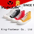 King-Footwear beautiful denim canvas shoes promotion for daily life